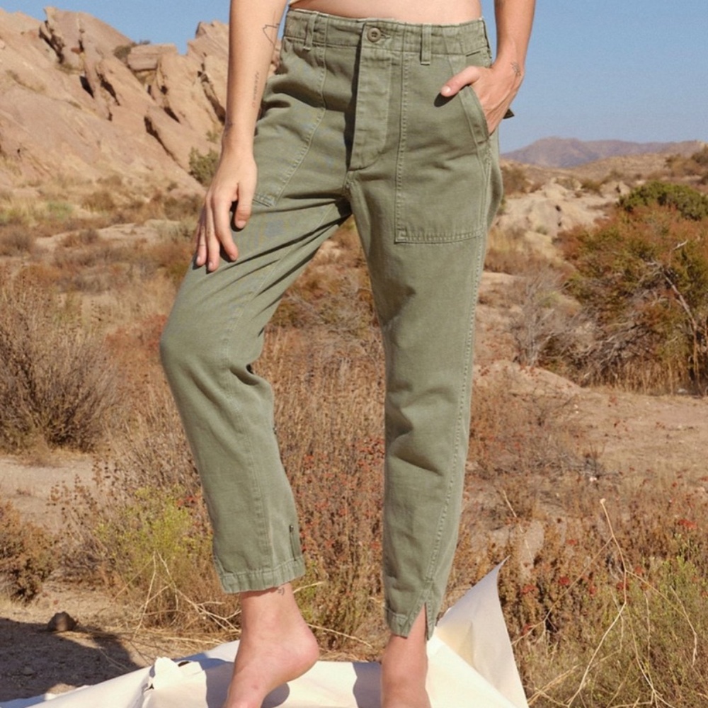 AMO Denim Twist Pant - Army size 25